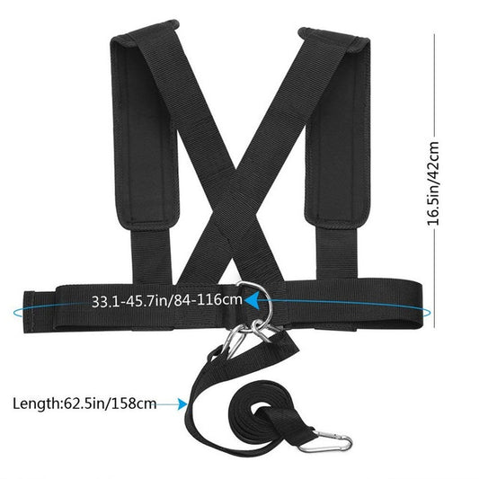 Running Fitness Belt – Comfortable Shoulder Strap