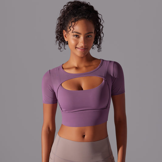 Fitness-Double-Layer - Yoga-Top